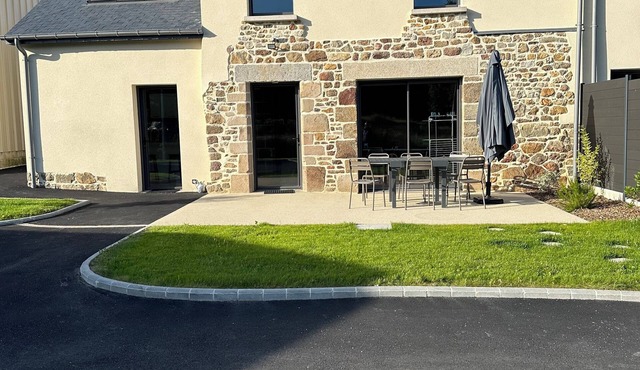 Entre Rennes et St Malo Maison en Campagne, Terrasse et Espace Vert