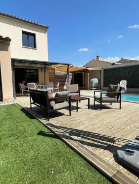 Entre Vignes et Ventoux 3 chambres 6 à 8 pers