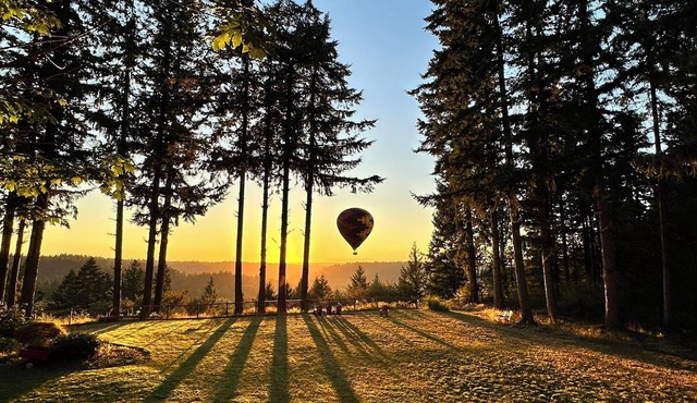 Enumclaw Plateau Panoramic Sunset View