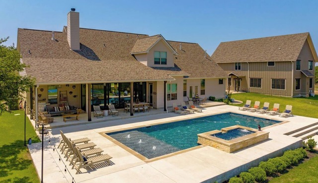 Epic 12BR Retreat | Resort-Style Living w/Pool & Theater Near Jester King