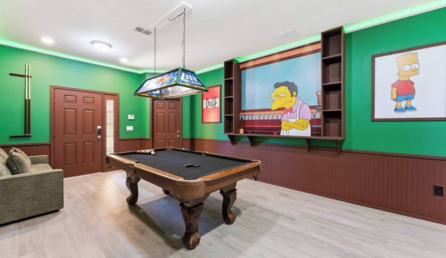 Epic Disney Family Home Pool Game Room Themed Rooms! 2613