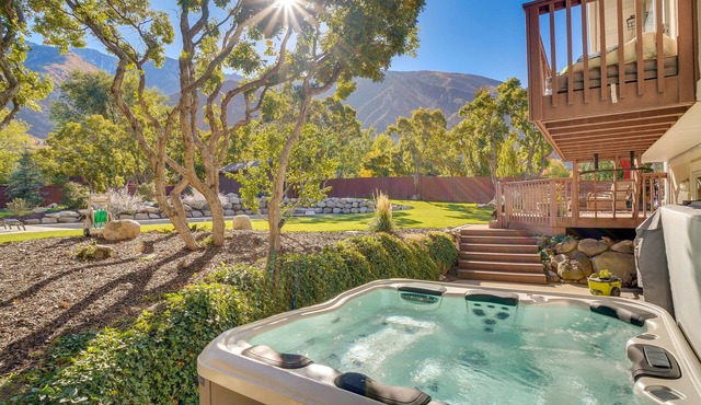 Epic Sandy Home w/ Heated Pool & Mountain Views!