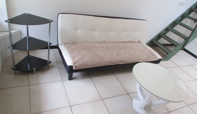 Equipped mezanine studio