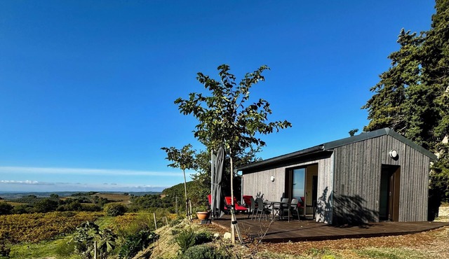 Ermitage Saint-quinis, le Ponant, Lodge eco Ondes en Pleine Nature