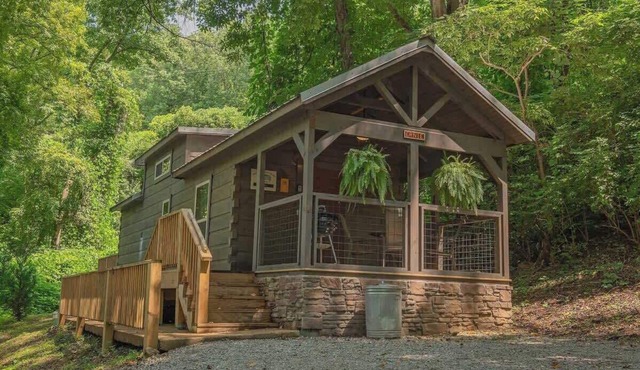 Ernie Cabin private spa 1 mile from the southside