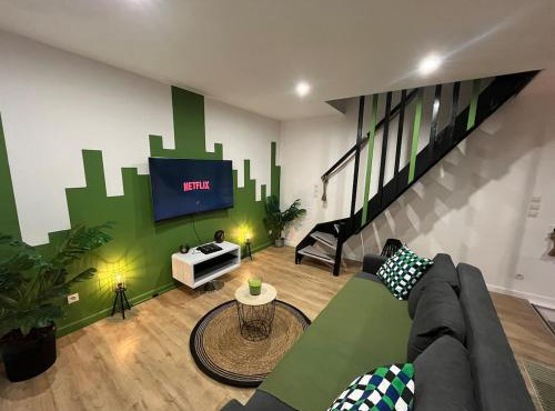 Escale au jardin des rêves terrasse parking privée 8 personnes