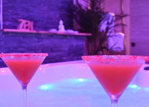 Escale détente: maison avec jaccuzi