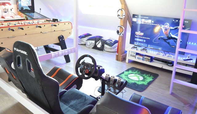 Escale Idéale® - Family Gite Gaming 12 Vacationers