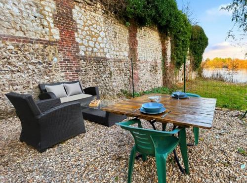 Escapade à deux, terrasse romantique et vue Seine