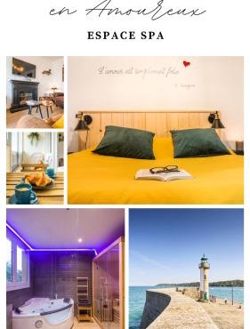 Escapade en Bord de mer avec Sauna et Spa Privés