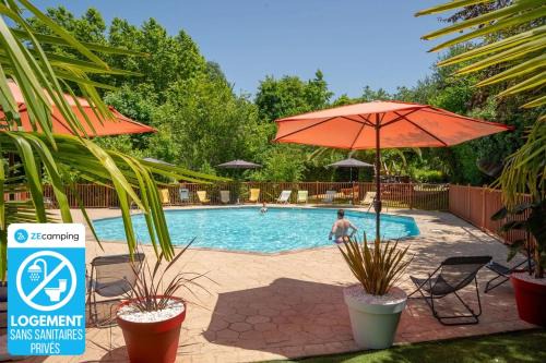 Escapade nature - Tente baroudeur - Camping avec piscine
