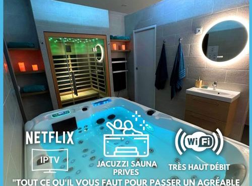 Escapade Relaxante - Spa - Jacuzzi - Sauna - Privés