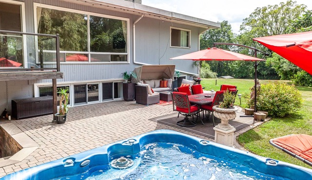 Escape the city and relax surrounded by nature
