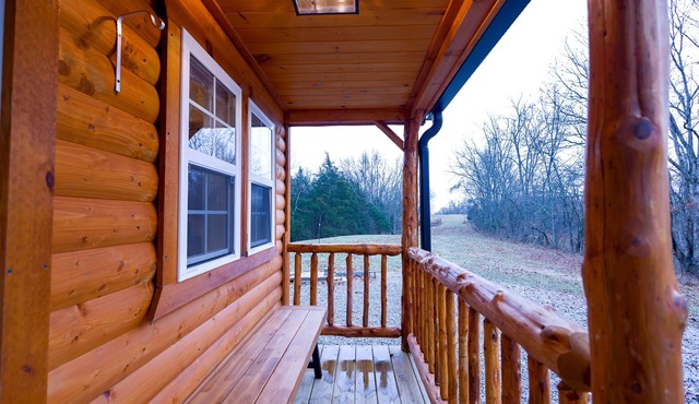 Escape the city at "In the Meadow," a serene cabin in Kentucky's countryside.