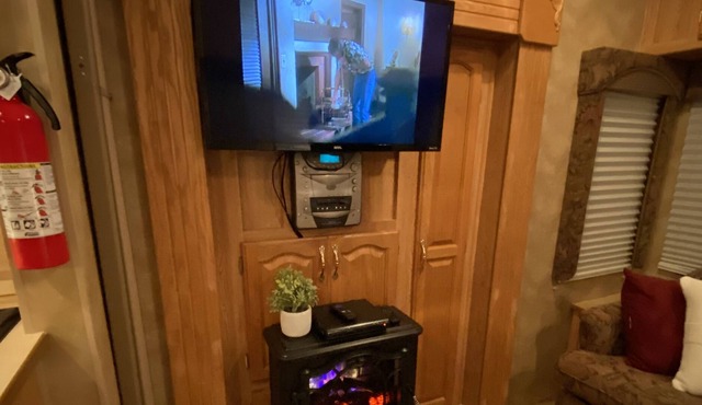 Escape the hustle and bustle by staying in a private scenic RV