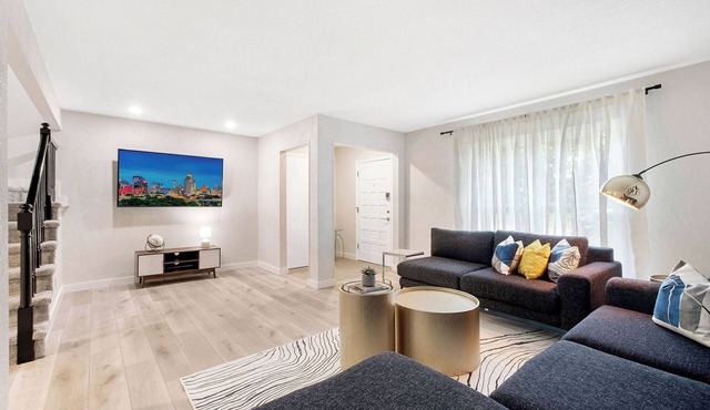 Escape to a cozy oasis in the city...