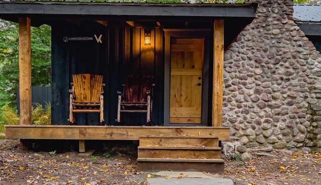 Escape to another world in a renovated 130 y.o. cabin on 850 acres.
