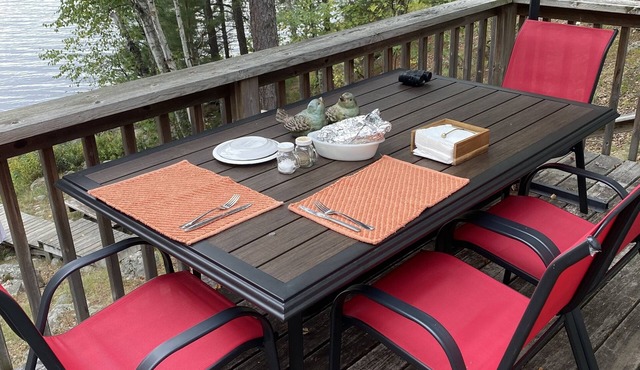 Escape to cozy remote cabin on lake with beautiful views