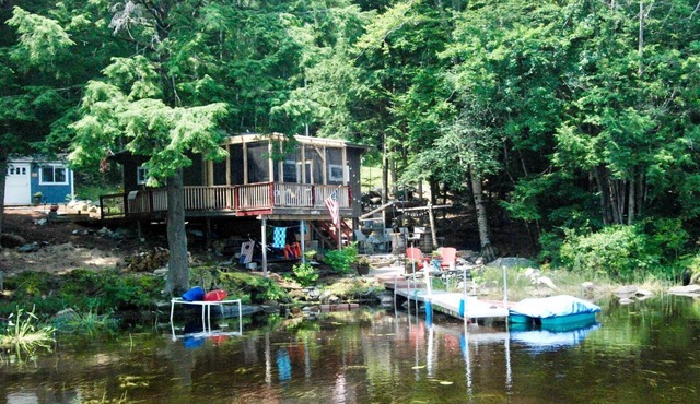 Escape to Enfield: Peaceful Lakefront Cabin on Crystal Lake