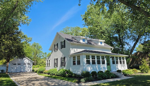 Escape to our Kelleys Island cottage: where comfort meets tranquility.