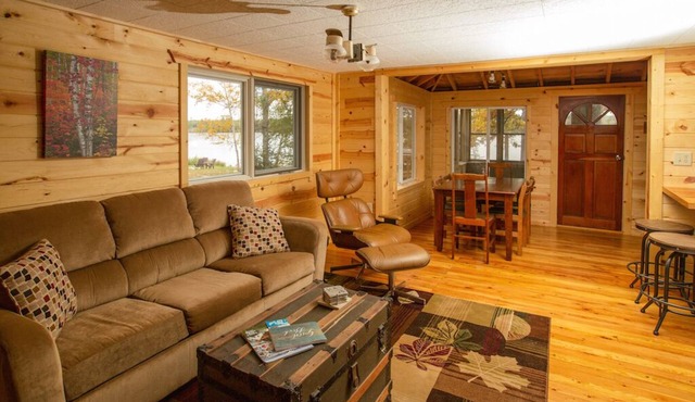 Escape to paradise at Culhane Lake Resort off grid with all the comfort of home.
