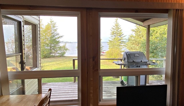 Escape to "Shore Beats Work" Come Fish Betula Lake