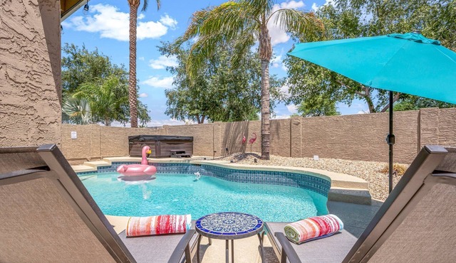 Escape to the Desert and enjoy your own private pool!