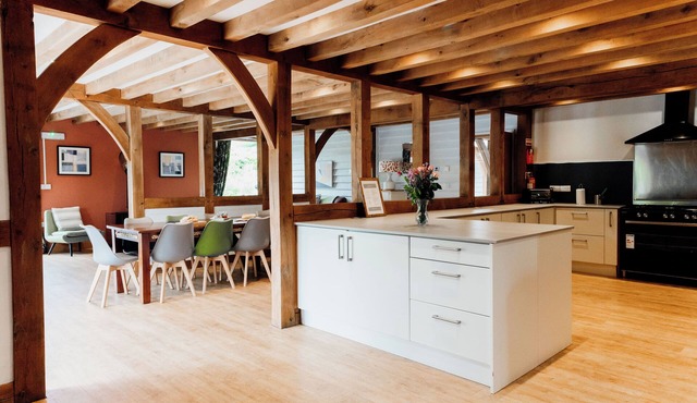 Escape to the heart of the Welsh countryside at this beautifully renovated luxury barn. Perfect for families, groups, and corporate retreats.