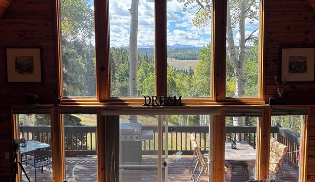Escape to the heart of the Colorado mountains at this peaceful cabin retreat.
