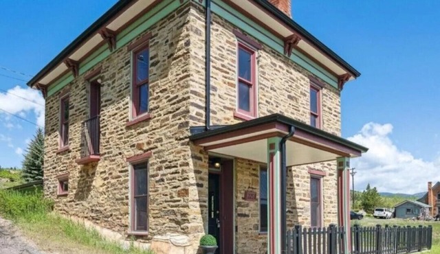 Escape to the Historic Mining Manor in the Colorado Rockies