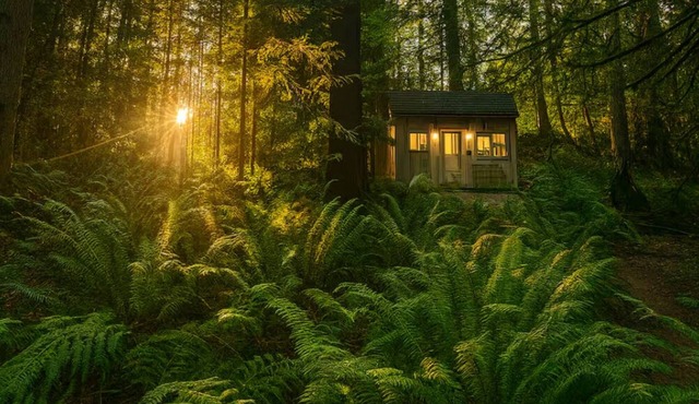 Escape to the Tiny Hideaway Cabin