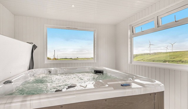 Escape to this luxury two-bedroom cottage on a working farm in Ayrshire.