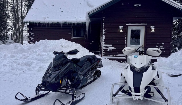 Escape to this peaceful cabin, perfectly situated directly on Huron Bay!