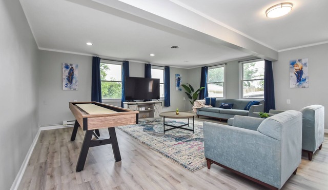 Escape w/Game Room near Louisville Slugger Sports Complex - pet friendly