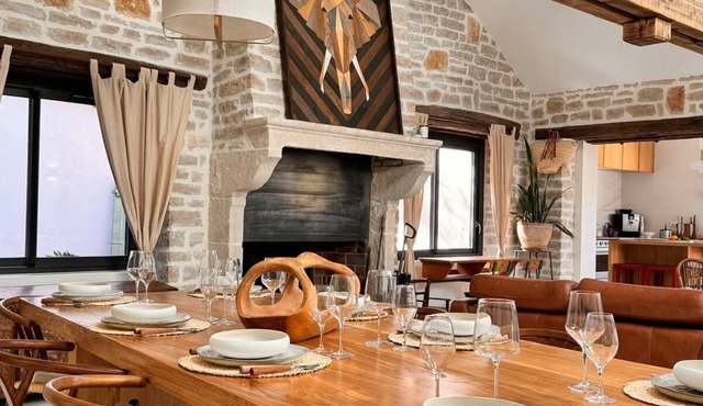 Escoffier Verde - Family haven of peace with swimming pool and nature views in Beaune