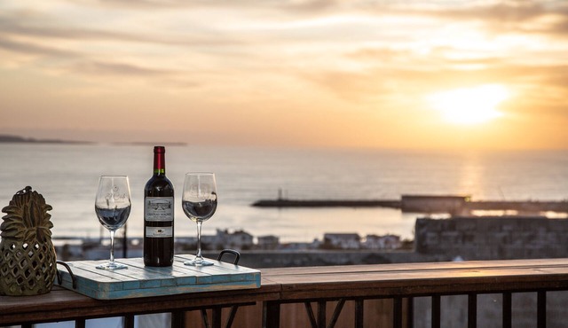 Espectacular vista hacia el Oceano Pacifico!