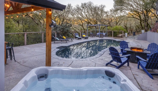 Estate near Healdsburg in heart of wine country