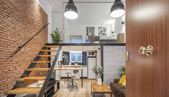 Estiloso apartamento dúplex en Retiro