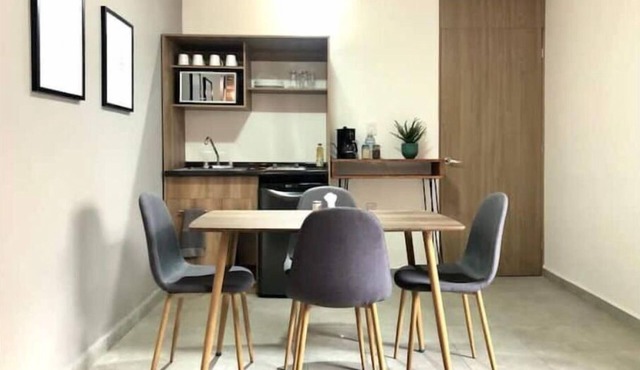 Estudio Moderno y Equipado en Centro Histórico