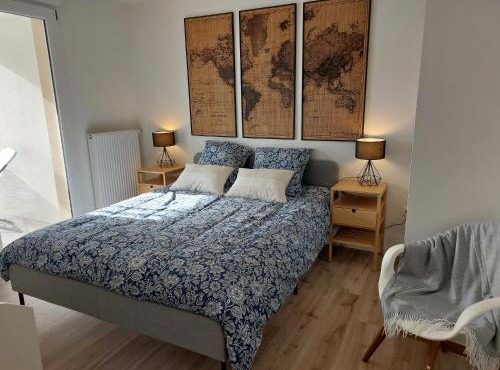 Ettore Bugatti Appartement -WIFI- Au calme prox Gare, centre-ville et commerces