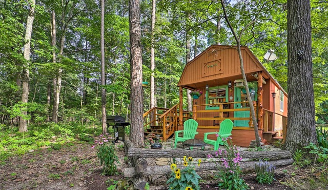 Eureka Springs Cabin: Gas Grill + Lake Access!