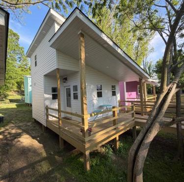 Euro Style Tiny Home with Deck