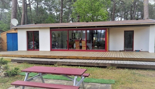 EURONAT, CHALET, 64m2, large south-west terrace, magnificent garden