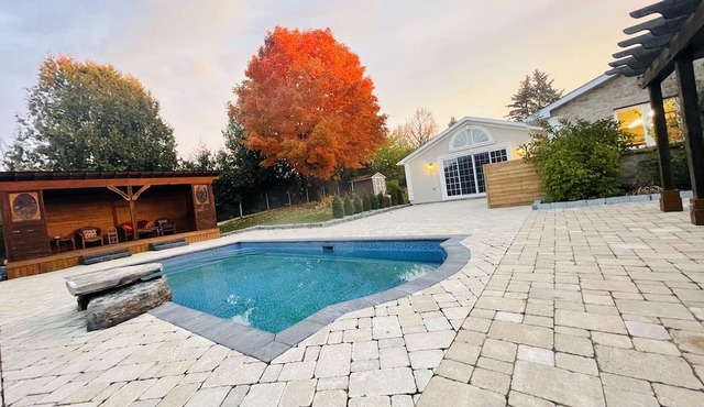European Estate Home with Sauna, Pool and Hot Tub