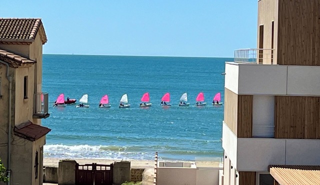 Evasion Brise marine: T3 sea view, parking, 2 bedrooms