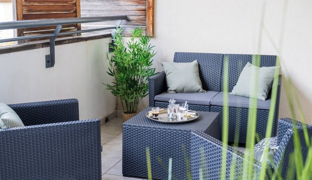 Evasion chic-Plages Terraces, air conditioning, parking