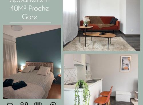 Evasion Parfaite ! Proche Gare et Clim