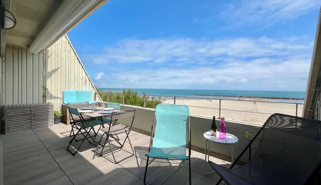 Evasion Rose des Sables Superb apartment 4 p, sea view, air conditioning parking