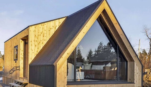Evergreen Cabin Ocean Front Acadia A Frame Studio