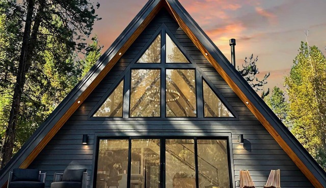 Everwoods Aframe - Modern Luxury, Cozy Mountain Retreat